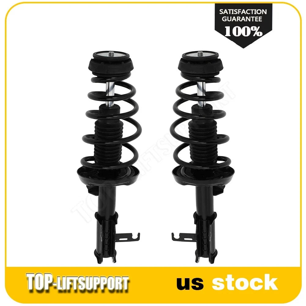 Set of 2 Complete Struts with Springs for Chevrolet Cruze (2012–2015)