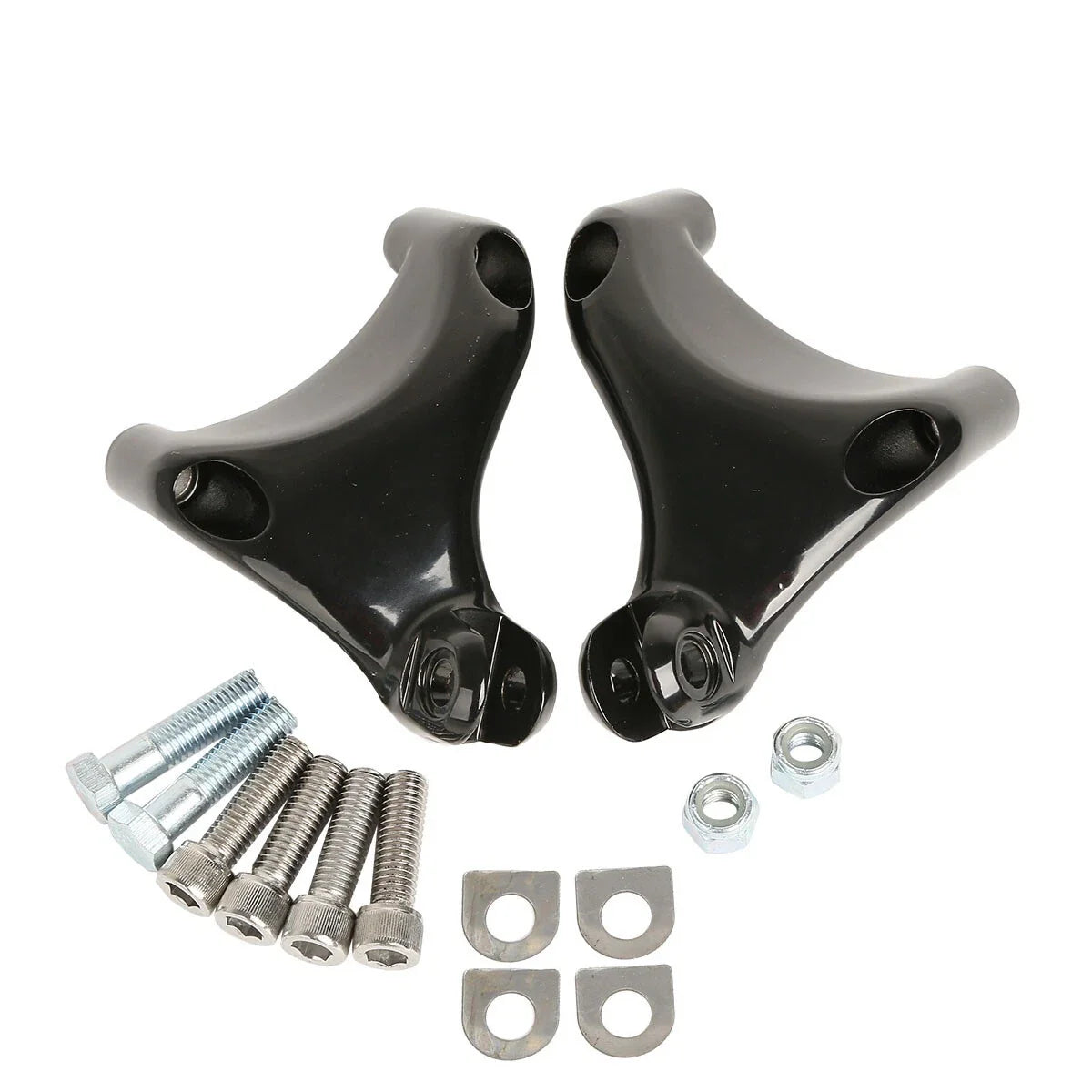Passenger Rear Foot Pegs Mount Kit for Harley Sportster XL (2004–2013)