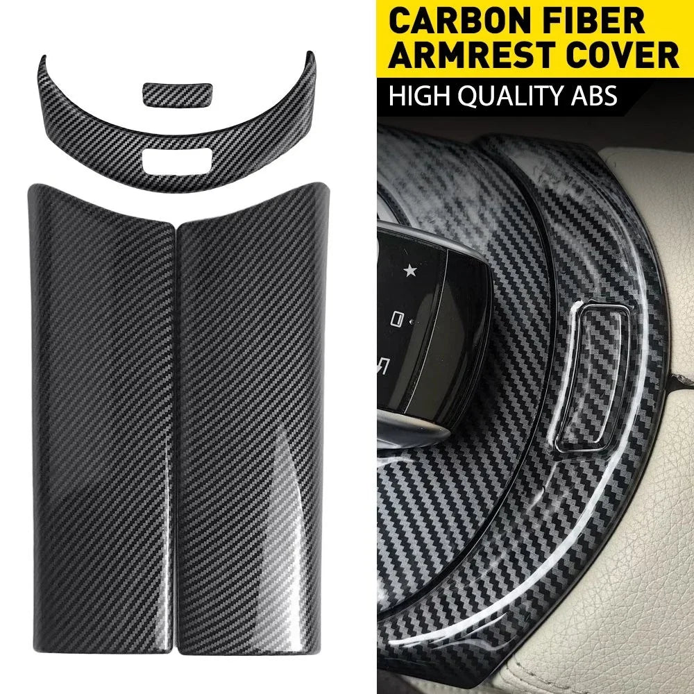 Armrest Box Trim Button in ABS for Mercedes Benz GLC X253, C Class W205