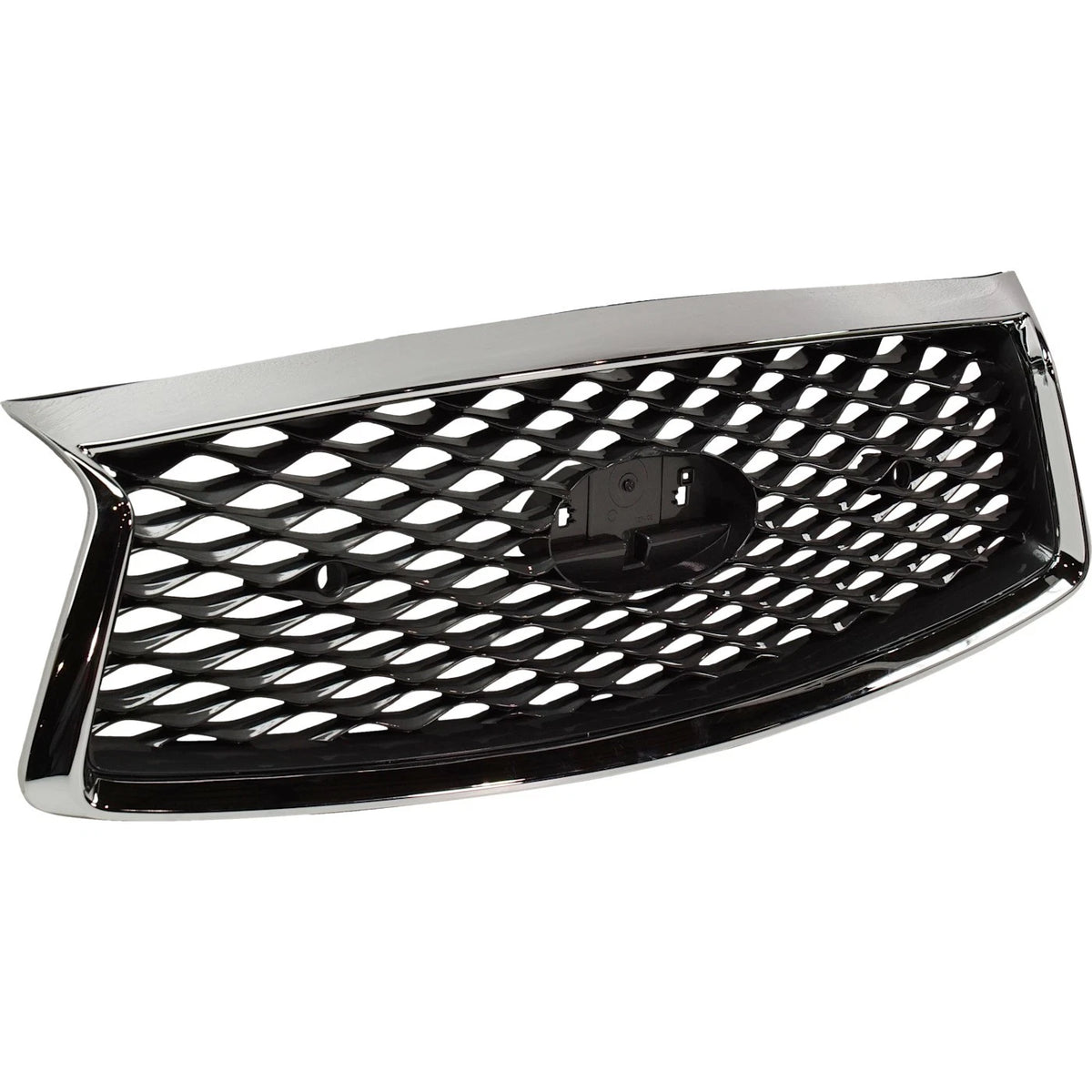 Grille Assembly for Infiniti Q50 (2018–2020) Chrome Frame, Front View Camera CAPA