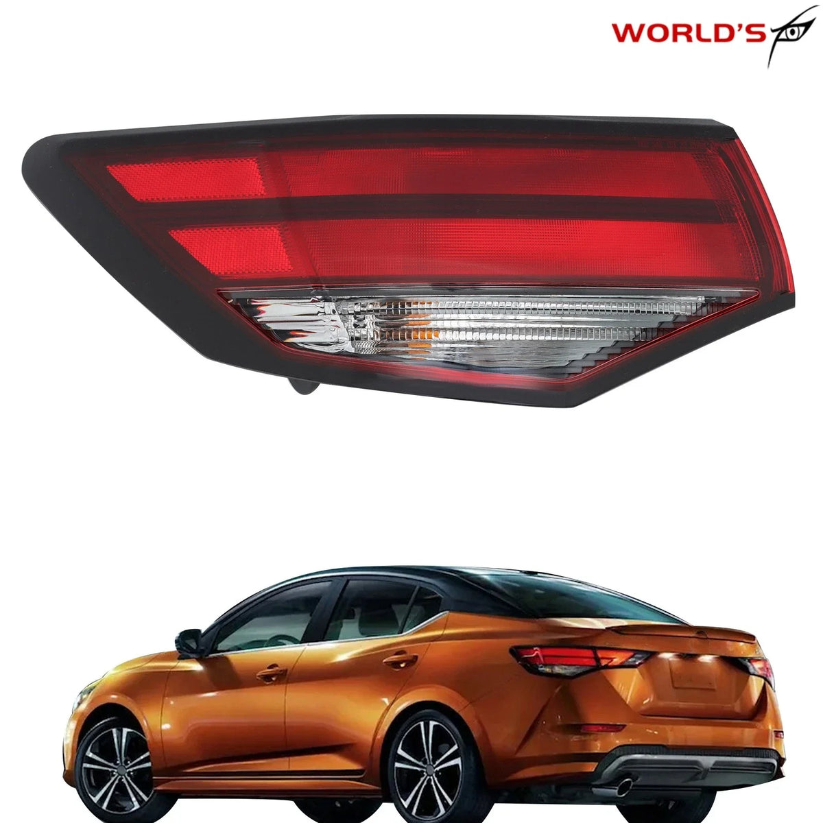 Left Driver Tail Light for Nissan Sentra (2021–2023)