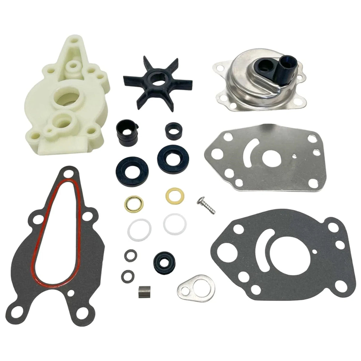 Water Pump Impeller Kit for 6 8 9.9 hp Mercury Mariner (2-Stroke) 42089A5