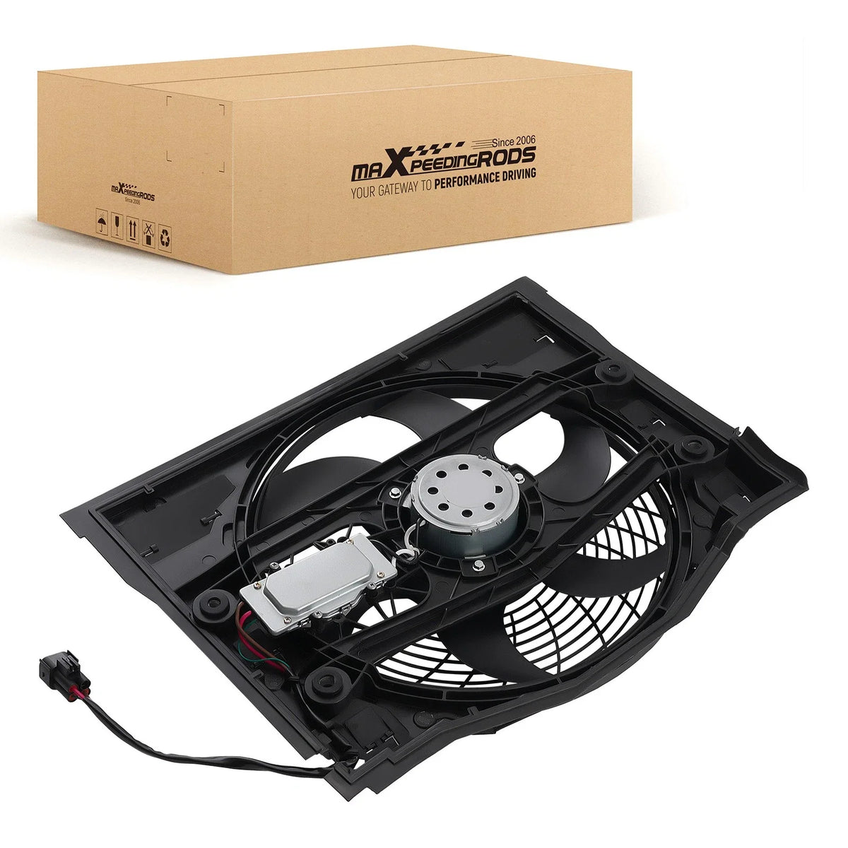 Electric Engine Cooling Fan for BMW 328i E46 (2000–2006)