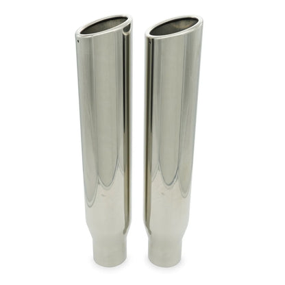 2.5" Exhaust Kit with Rear Exit RC Tip for Dodge Challenger V6 2009-2018