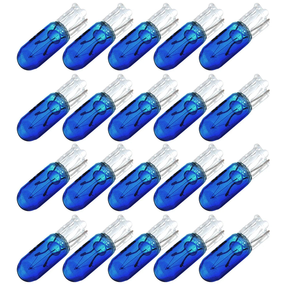 20X Halogen Bulbs for Instrument Panel Cluster (T5)