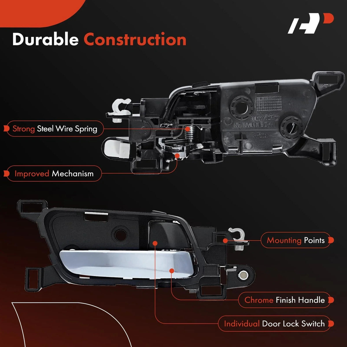 Right Interior Door Handle for Honda Accord 2013-2017