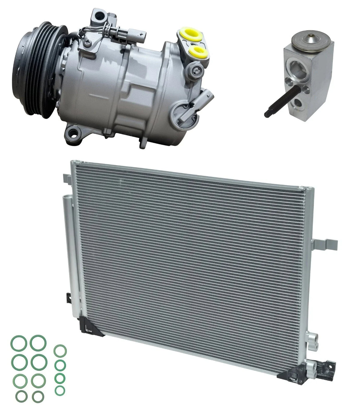 AC Compressor Kit With Condenser for Cadillac CTS 6.2L (2019–2019)