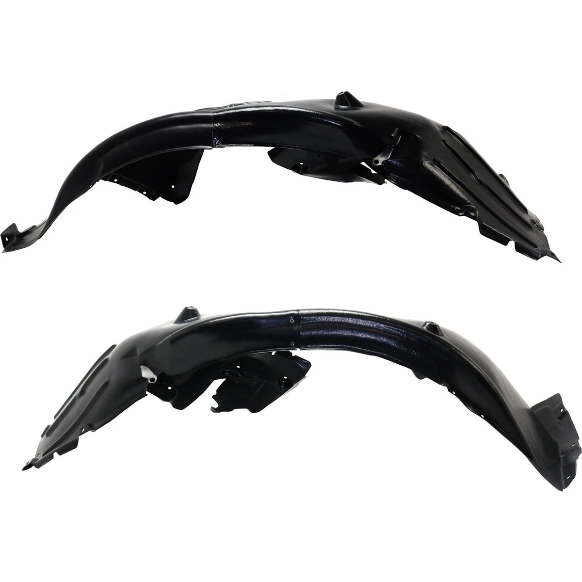 Set of 2 Fender Liners for BMW 528i (2008–2010) Front Left & Right