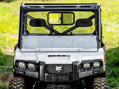 Scratch Resistant Windshield, Flip Down for Bobcat UV34 (2018-2023)
