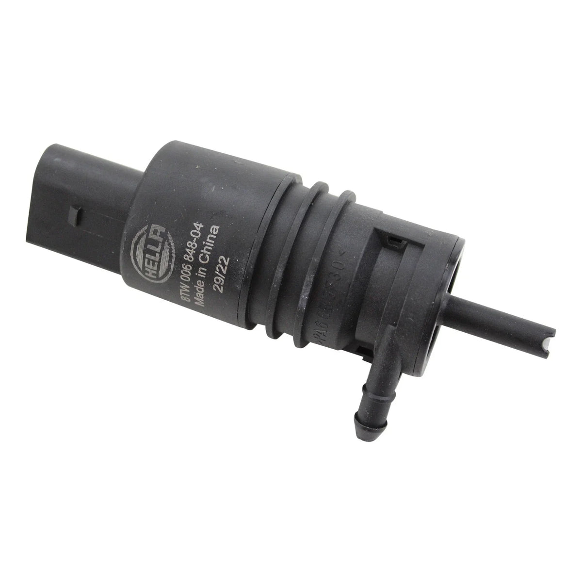 Hella Windshield Washer Pump 006848041 for BMW E36 E38 E39 E46 E61 E65 E91 F25 (1990–2017)