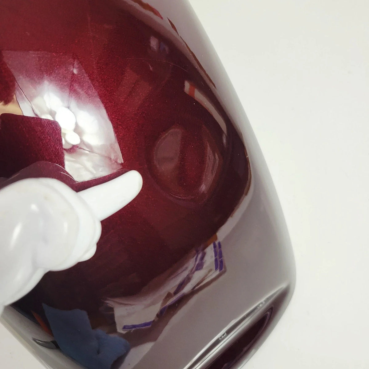 Front Fender in Twisted Cherry / Silver Fortune for Harley Tri Glide 2018