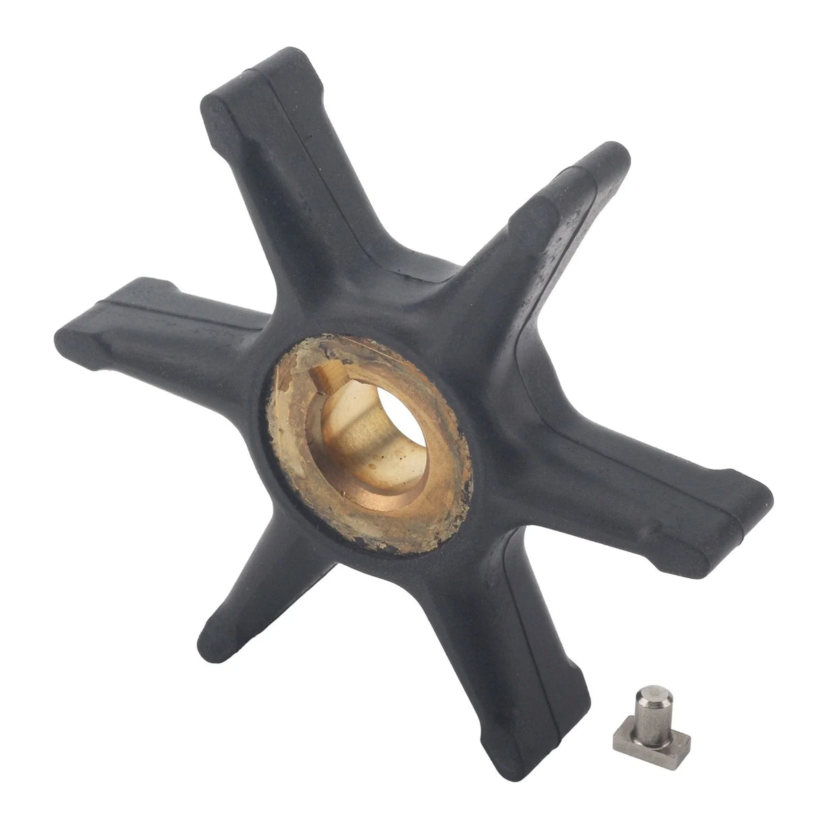 Impeller & Key Water Pump for Johnson OMC Outboard 434424, 277181