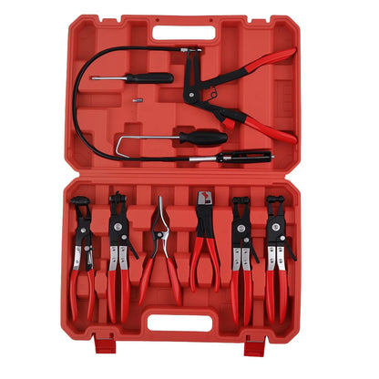 9pcs Universal Hose Clamp Pliers Tool for Automotive Use