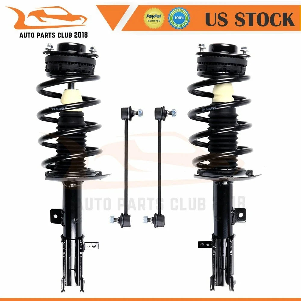 Front Suspension Struts & Sway Bar End Links for Dodge Avenger (2009–2014)