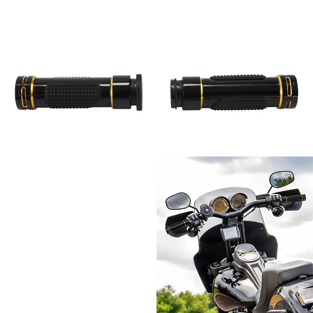 Electronic Throttle Handlebar Grip for Harley Touring 2008-2024
