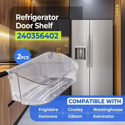 Door Bin Shelf 2 Pack for Refrigerators by Frigidaire 240356402