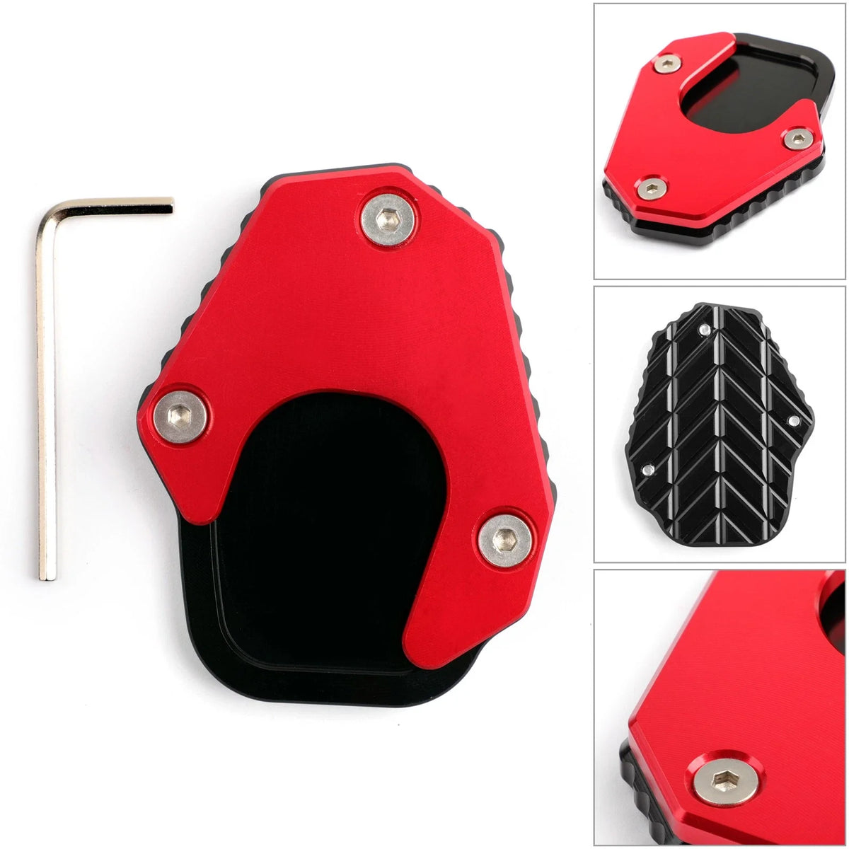 Red Kickstand Pad for Honda CRF250 Rally 2017-2018 Sidestand
