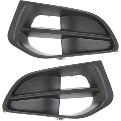 Fog Light Trim Set for Nissan Murano (2011–2014) Left & Right 2Pc
