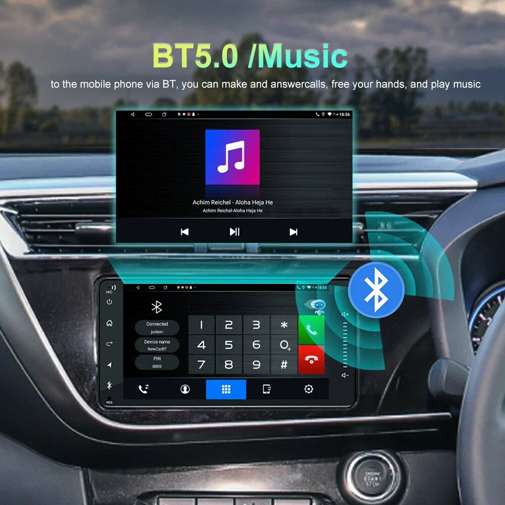 Apple CarPlay & Android Auto 7'' Radio for Toyota Corolla (2012-2015)
