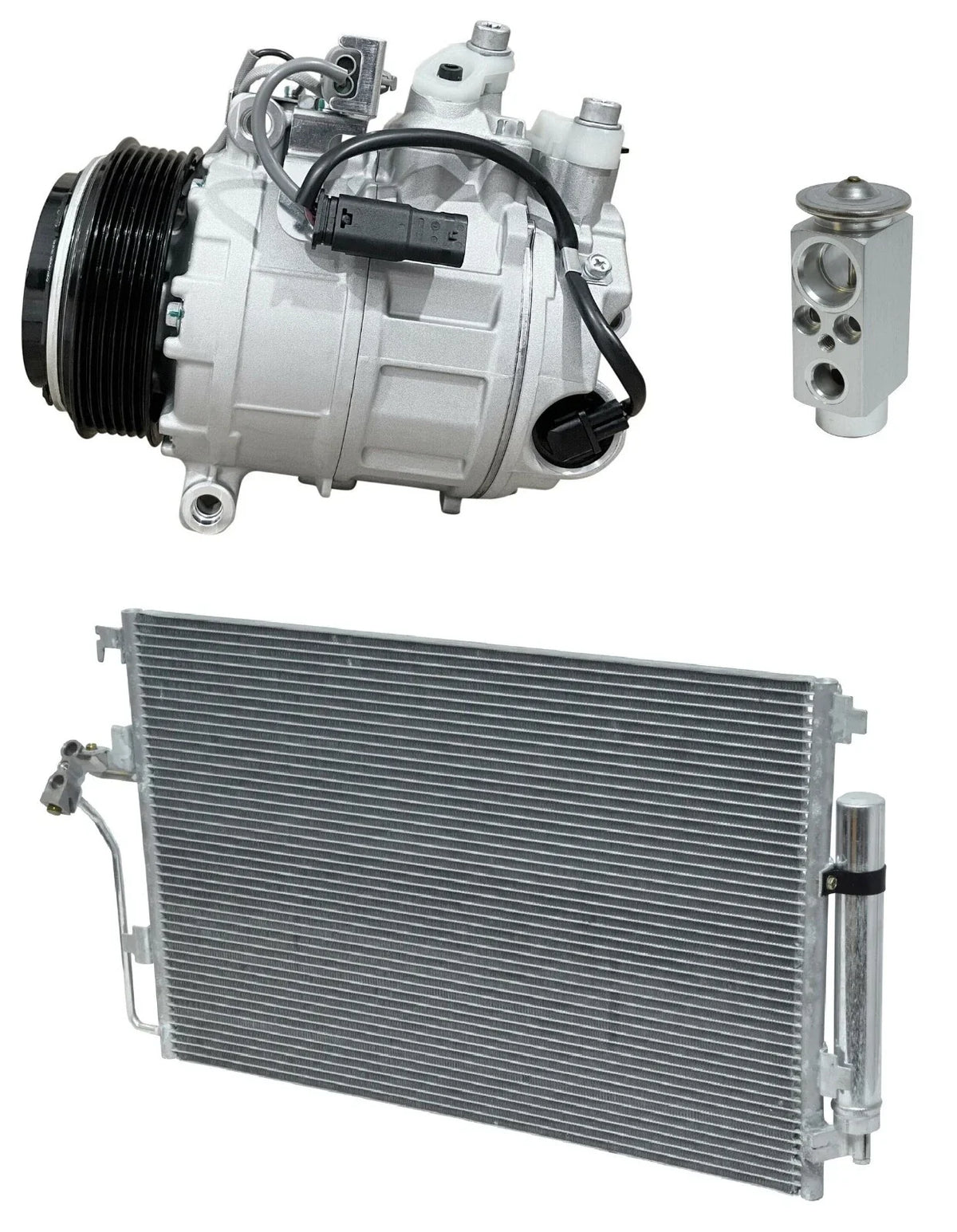 AC Compressor Kit With Condenser for Mercedes Sprinter 3500 2.1L (2016–2018)