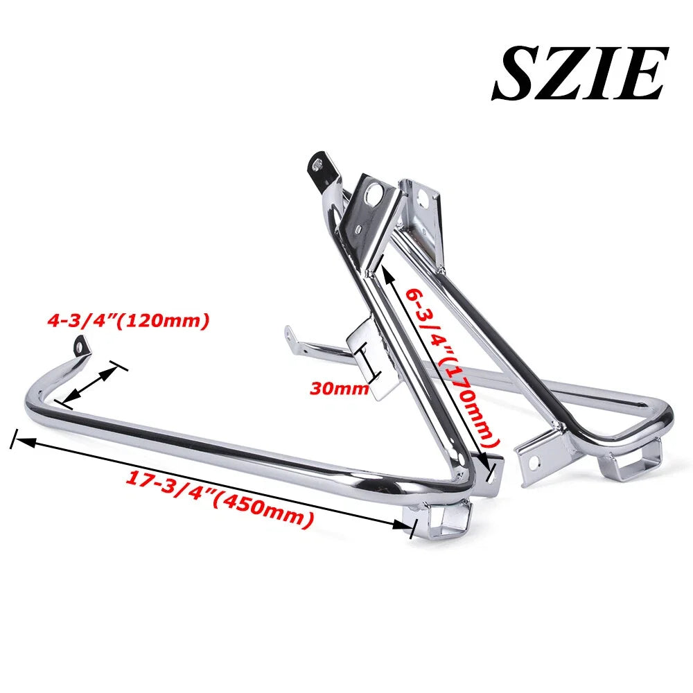 Saddlebag Support Conversion Brackets for Harley Touring 2009–2013