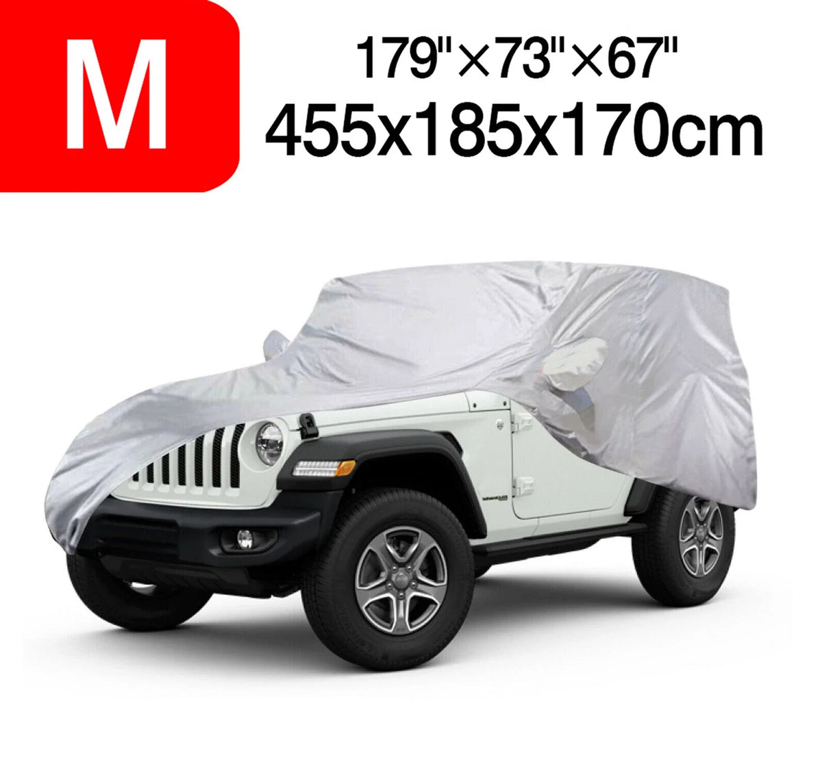 UV and Waterproof Car Cover for Kia, Honda, Benz - Rain & Dust Shield
