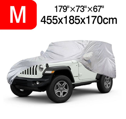 UV and Waterproof Car Cover for Kia, Honda, Benz - Rain & Dust Shield