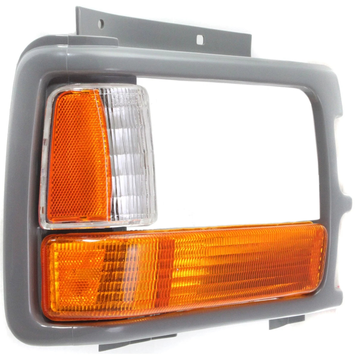 Parking Light for Dodge Dakota (1991–1996) Right Side, Gray Headlight Door