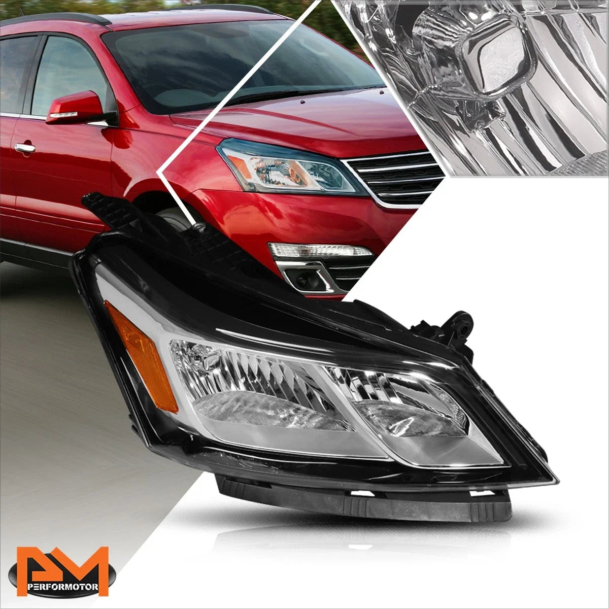 Headlight Assembly Passenger Side for Chevy Traverse (2013-2017)