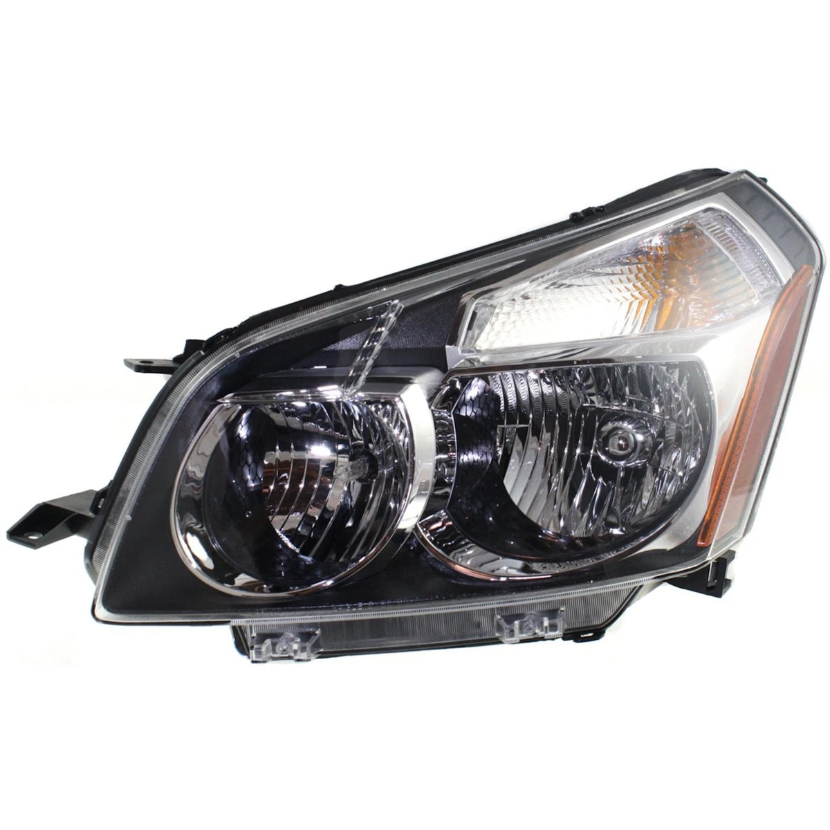 Headlight Assembly Set of 2 for Pontiac Vibe (2009–2010) Halogen with Bulb