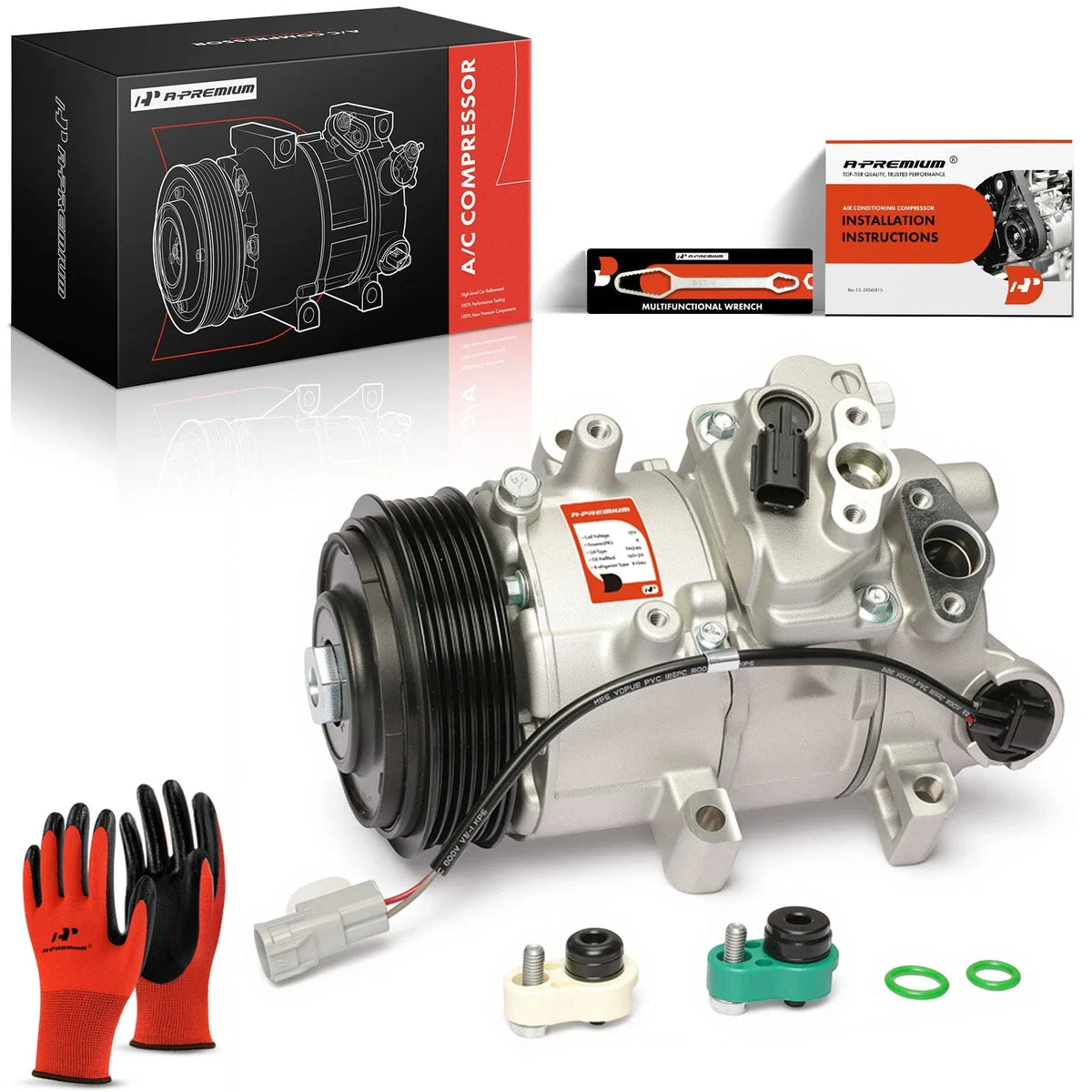 A/C Compressor with Clutch for Subaru Outback Legacy (2020–2025)