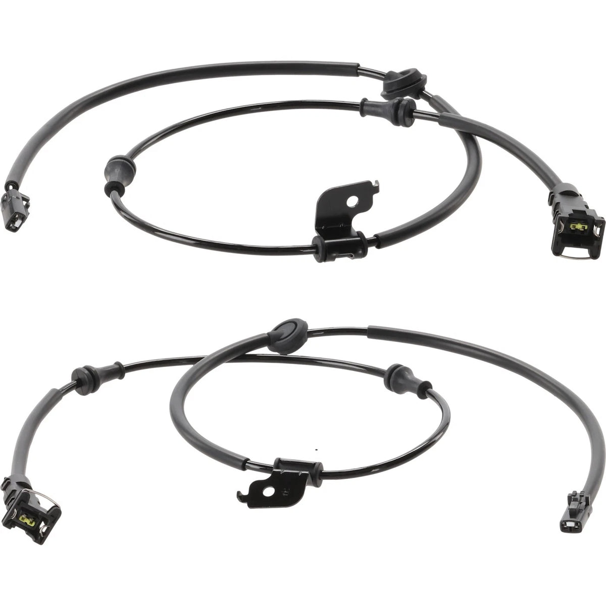 Set of 2 ABS Wheel Speed Sensor Wiring Harnesses for