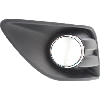 Fog Light Trim for Ford C-Max (2013–2018) Front Right Textured Black Bezel