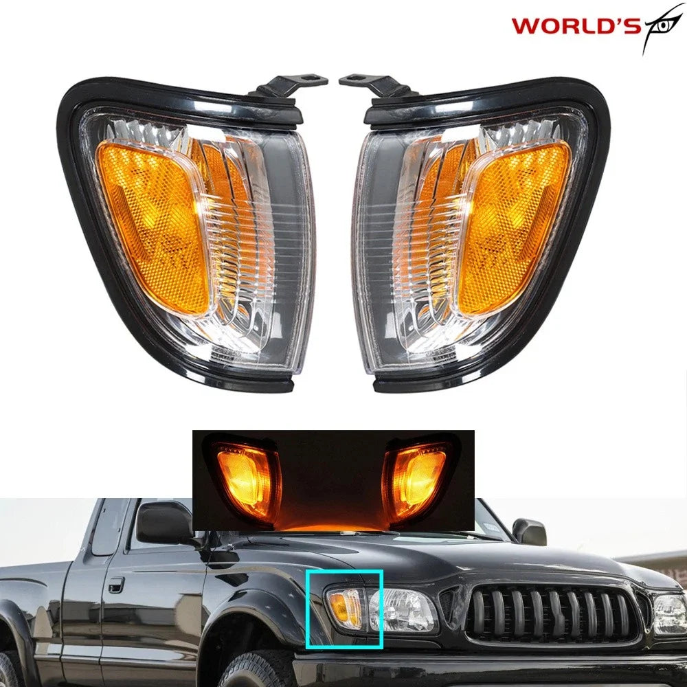Set of 2 Side Marker Corner Parking Lights for Tacoma (2001–2004)