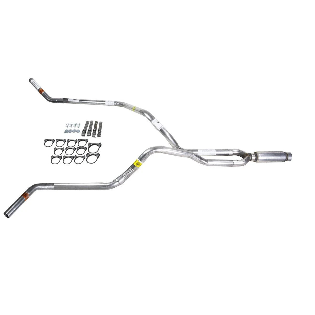 Dual Exhaust Glass Pack Muffler for Ram 94–01
