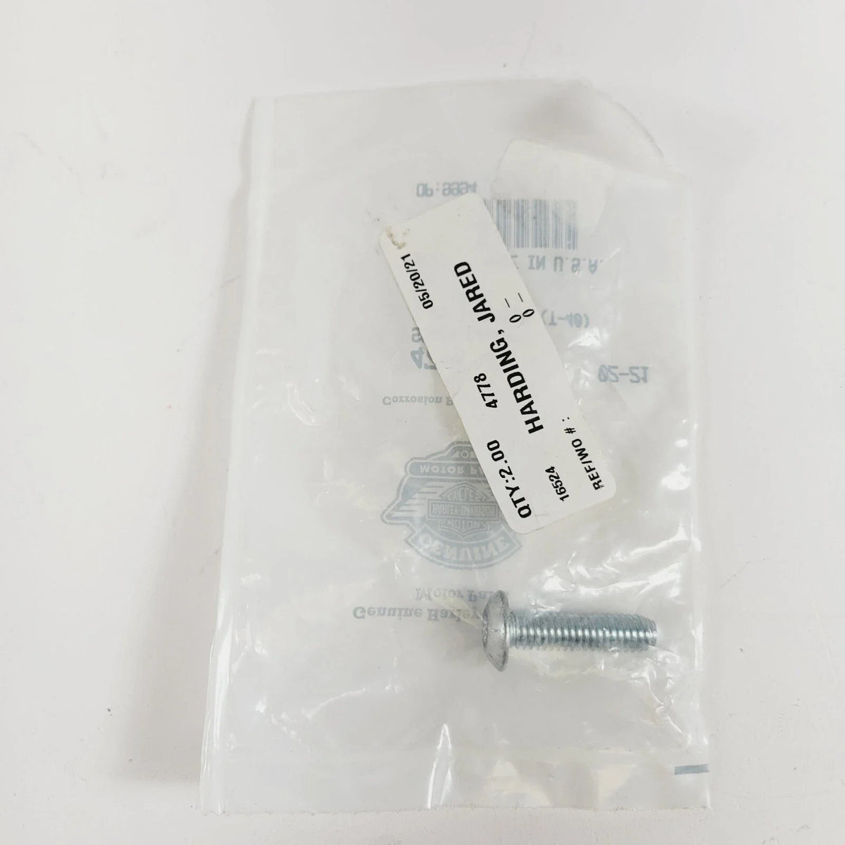 Screw 5/16-18 X 1-3/8 Torx Button for Harley-Davidson