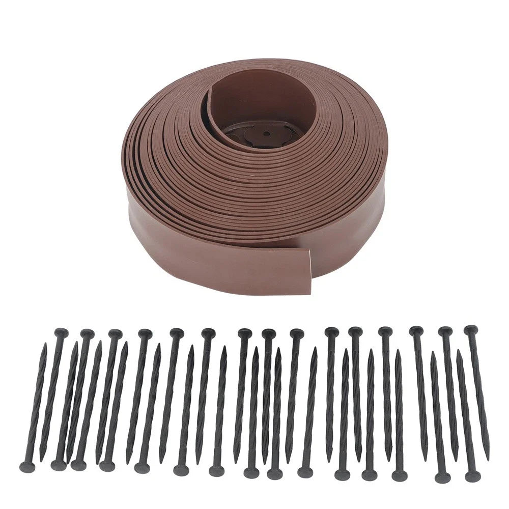 L-shaped Lawn Border Edging Kit for Garden (No Dig)