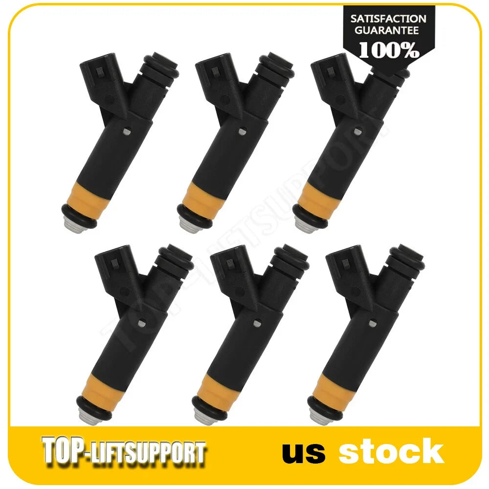 Set of 6 Fuel Injectors for Ford E-150 E-250 4.2L