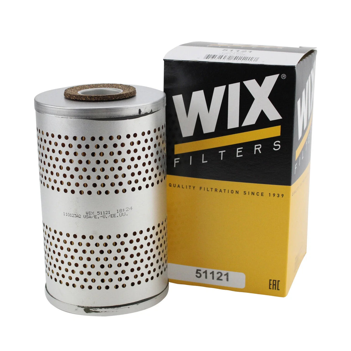 WIX 51121 Engine Oil Filter for Metal Canister Cartridge Lube