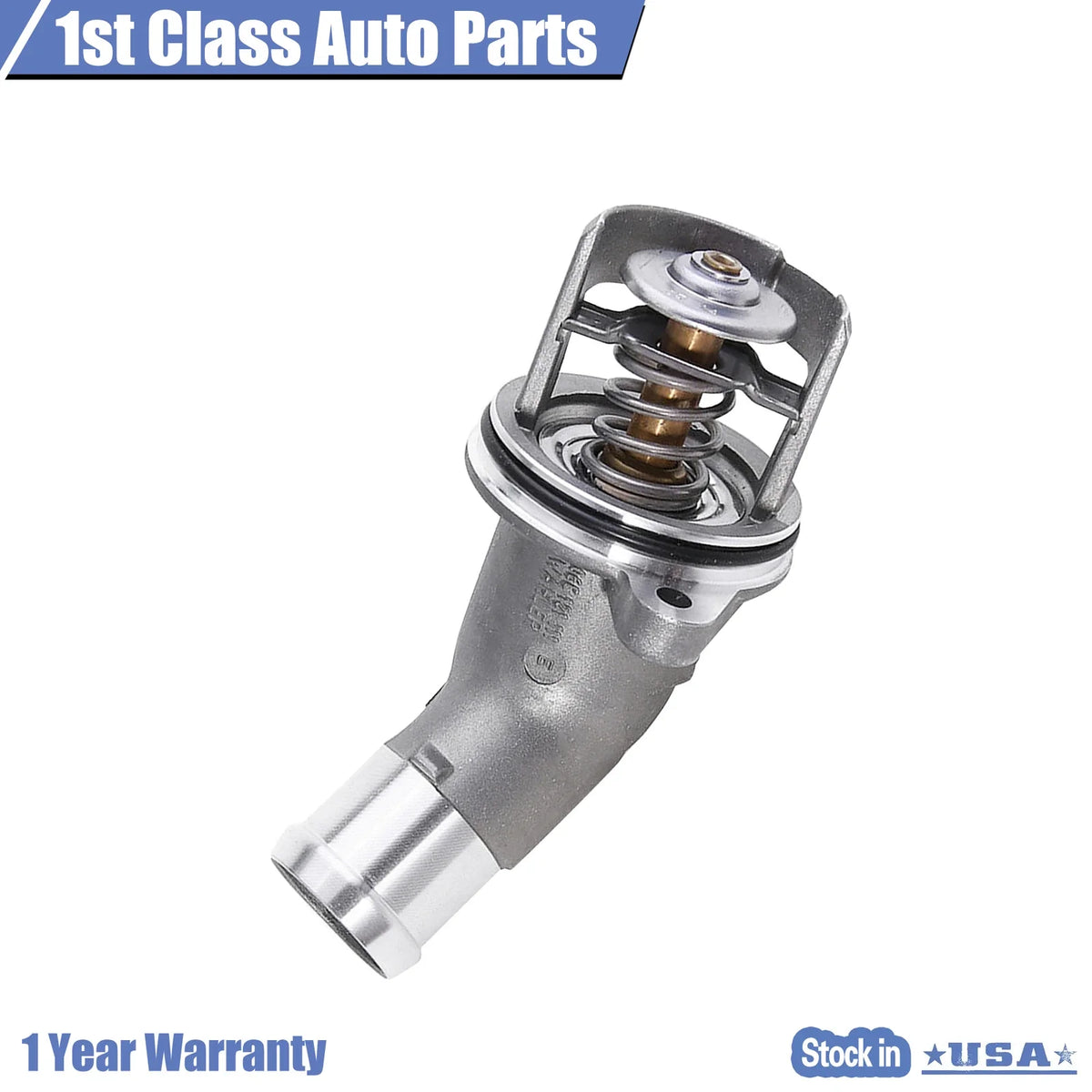 Engine Coolant Thermostat with Housing for Audi A4 A6 Quattro (2002–2006)