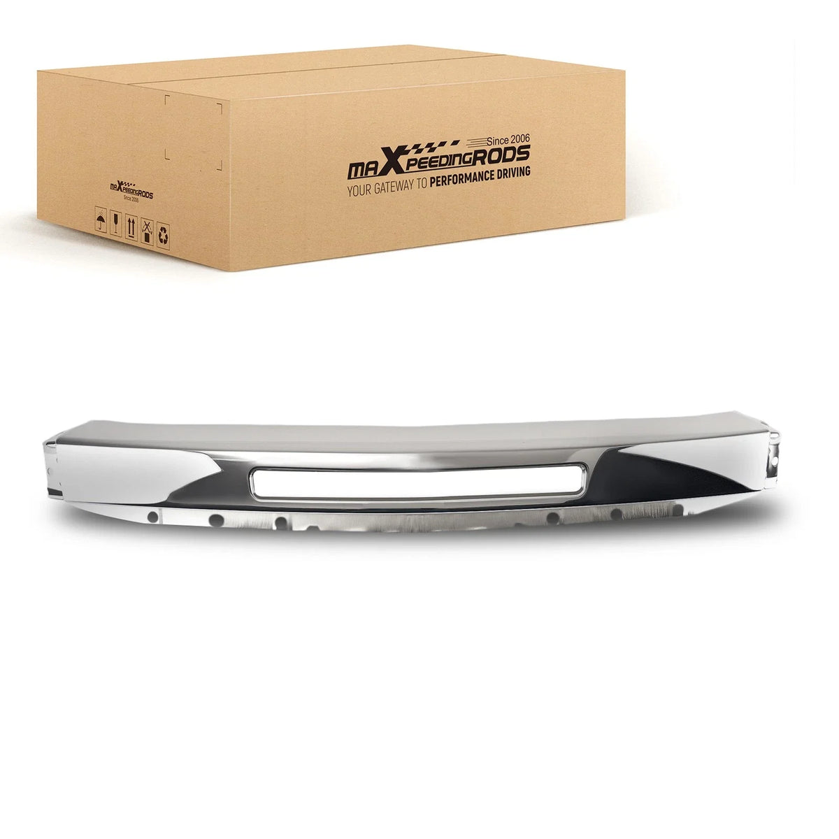 Bumper Bar for 2007-2010 Silverado 2500 HD LT/LTZ/WT Chrome 15941837