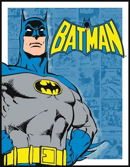 Vintage Batman Comic Tin Sign 1401