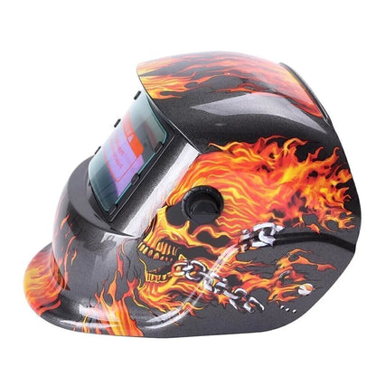 Pro Solar Welder Auto-Darkening Welding Helmet for Arc, Tig, Mig