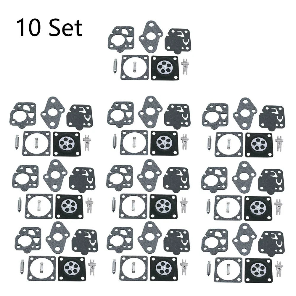 10x Carburetor Gasket Kit for Kawasaki TG20 TG24 TG25 TG33 TD24 TD25 TD33