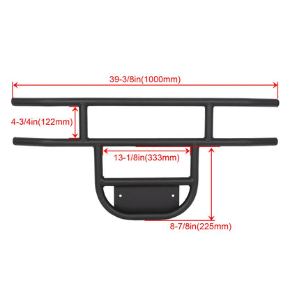 Front Bumper Brush Guard for Club Car DS Golf Cart (1981–Present)