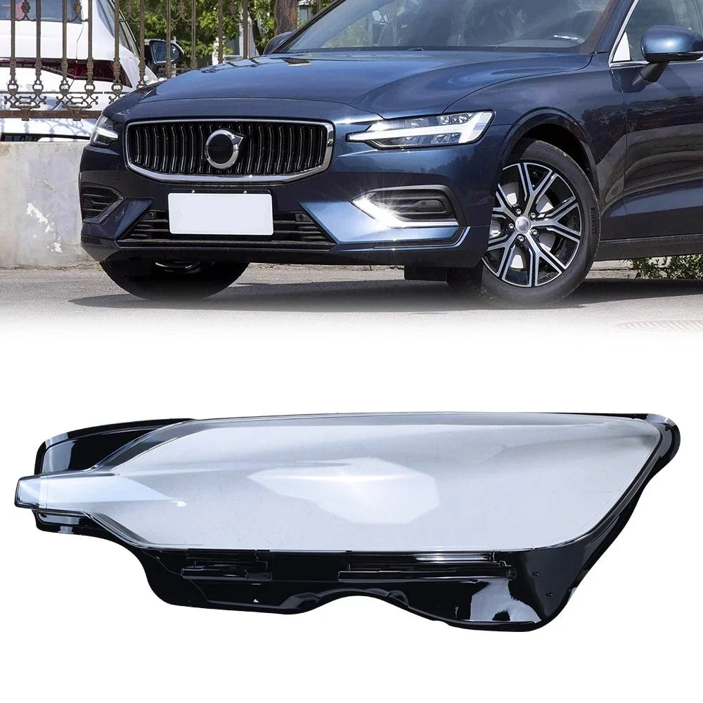 Headlight Lens Clear Driver Left for Volvo S60 (2019 to 2024) 1Pcs