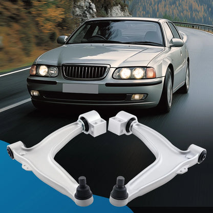 2pc Front Lower Control Arms with Ball Joints for Saab 9-3 9-3X (2003–2011)