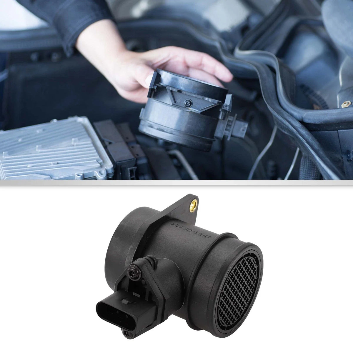 Mass Air Flow Sensor Assembly for Audi A4 (2000–2006), Volkswagen Beetle (2001–2005)