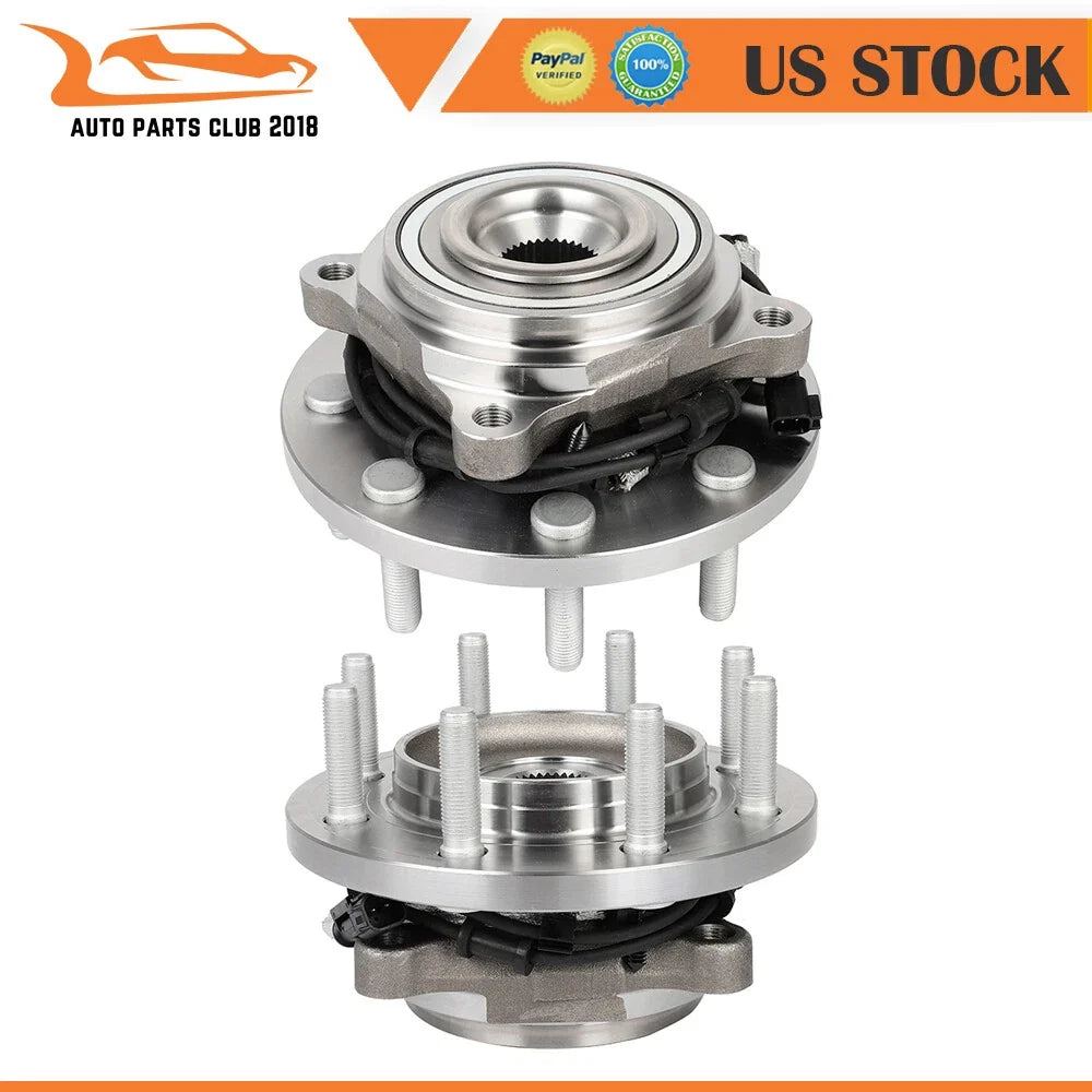 2X Front Wheel Hub Bearing for Ram 2500 3500 (2019–2024) w/ ABS