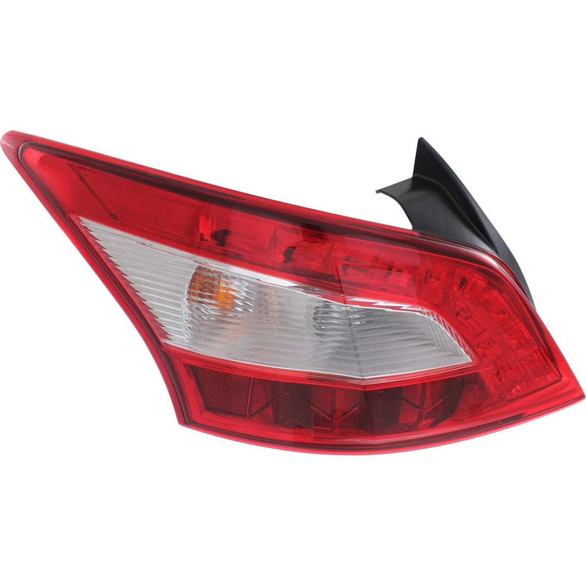 Halogen Tail Light Set for Nissan Maxima (2009–2011) Clear/Red w/ Bulbs 2Pcs